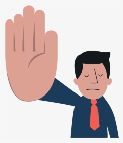 Talk To The Hand,leadership Techniques - Man Talk To The Hand, HD Png Download, Free Download