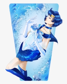 Sailor Mercury By Pirastro - Cartoon, HD Png Download, Free Download