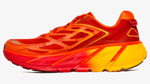 Hoka One One Trainers Clifton 3 Men"s Red 101246ro - Running Shoe, HD Png Download, Free Download