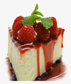 Raspberry Cheesecake Png, Transparent Png, Free Download