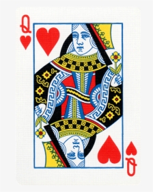 Clipart Queen Of Hearts Card, HD Png Download, Free Download