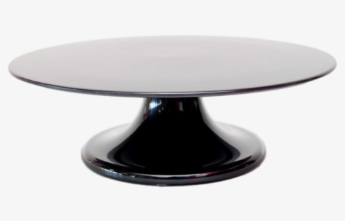 Turntable Cake Stand Black 32cm Melamine - Turntable Cake, HD Png Download, Free Download