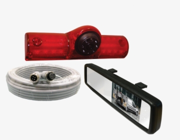 Dodge Promaster Brake Light Backup Camera And Clip-on - Rear-view Mirror, HD Png Download, Free Download