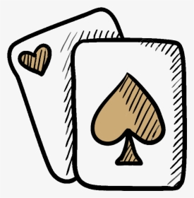 Unforgettable Moment The Only Game Worth Playing - Ace Cards Sketch, HD Png Download, Free Download