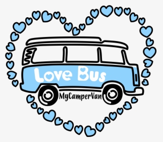 Bus Love Clip Art, HD Png Download, Free Download