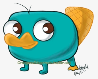 Cute Perry The Platypus, Phineas And Ferb, Disney Fun, - Cute Perry The Platypus, HD Png Download, Free Download