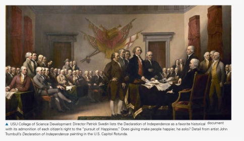 Signing The Declaration Of Independence, July 4th,, HD Png Download, Free Download