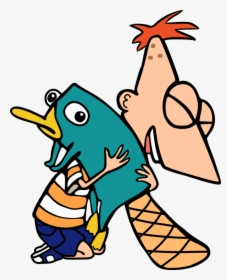 Transparent Hugs Png - Phineas And Ferb Phineas And Perry, Png Download, Free Download