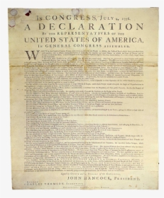 Declaration Of Independence Text, HD Png Download, Free Download