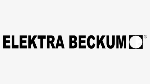 Elektra Beckum Logo Black And White - Cv Intraco, HD Png Download, Free Download