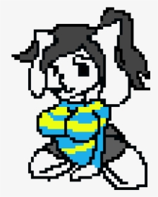 Temmie Face Pixel Art, HD Png Download, Free Download
