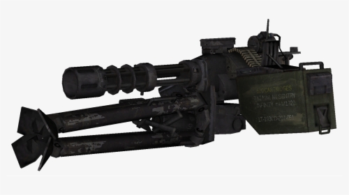 Sentry Gun Folded Model Mw2 - Call Of Duty Modern Warfare Weapons, HD Png Download, Free Download