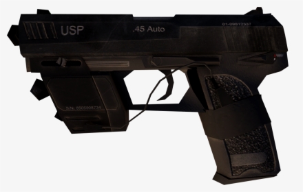 Usp 45 The Call Of Duty Wiki Black Ops Ii Ghosts - Firearm, HD Png Download, Free Download