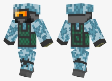 Cool Soldier Minecraft Skins, HD Png Download, Free Download