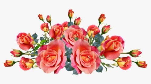 Roses, Flowers, Garden, Arrangement, Nature - Arranjo De Flores Png ...