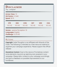 Indie Thoughts Is Not Affiliated With Wizards Of The - Frost Giant 5e Stats, HD Png Download, Free Download