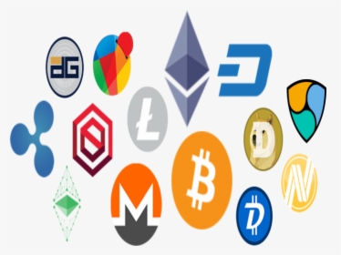 Bitcoin Ethereum Litecoin Ripple, HD Png Download, Free Download