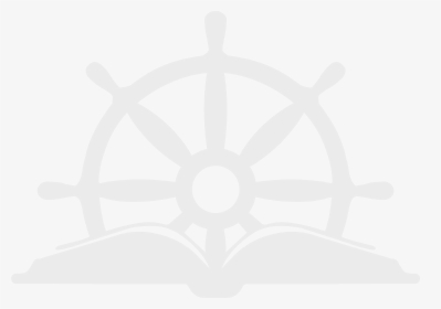 Endeavour Media - White Ship Wheel Vector, HD Png Download, Free Download