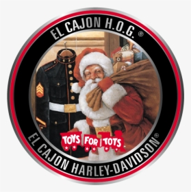 El Cajon Harley - Toys For Tots Santa, HD Png Download, Free Download