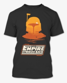 A Black T-shirt With The Shopify Logo - Empire Strikes Back T Shirt, HD Png Download, Free Download