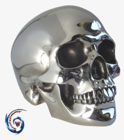 Chrome Skull Png - Silver Skull No Background, Transparent Png, Free Download