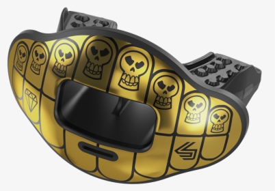 Chrome Mini Skulls Max Airflow Football Mouthguard"  - Shock Doctor Mouthguard Savage, HD Png Download, Free Download