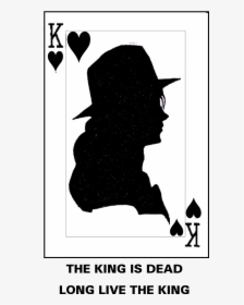 Long Live The King - Michael Jackson Face Silhouette, HD Png Download, Free Download