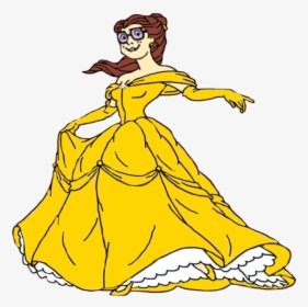 Belle Vector Princess Dress - Scooby Doo Princess Velma, HD Png Download, Free Download