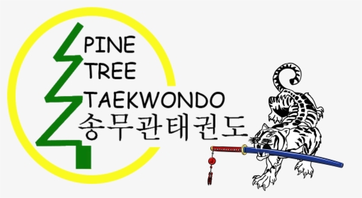 Pine Tree Tkd June2015 - Logo Tigre Png, Transparent Png, Free Download