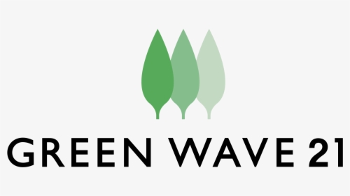 Green Wave 21 Logo Png Transparent - Graphic Design, Png Download, Free Download