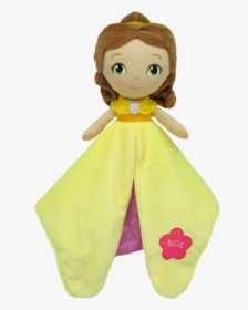 Belle 12” Blankie Plush - Princess Belle Plush Blanket, HD Png Download, Free Download
