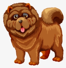 Amp Gatos Dog Clip Art, Stamps And Silhouettes - Chow Chow Vector, HD Png Download, Free Download