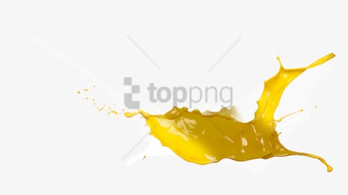 Free Png Yellow Paint Splash Png Png Image With Transparent - Illustration, Png Download, Free Download