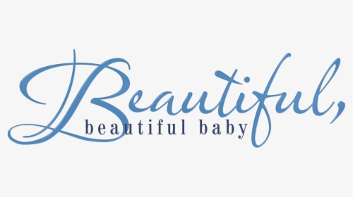 Beautiful Baby Text Png, Transparent Png, Free Download
