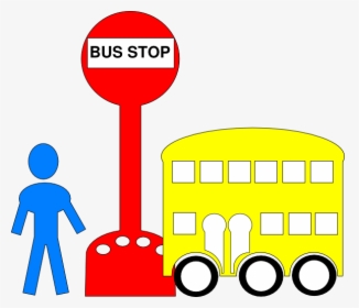 Bus Station Cartoon, HD Png Download, Free Download