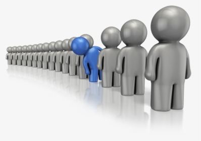Waiting Line Png Image Background - Waiting In Line No Background, Transparent Png, Free Download