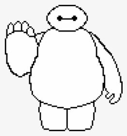 Minecraft Pixel Art Baymax, HD Png Download, Free Download