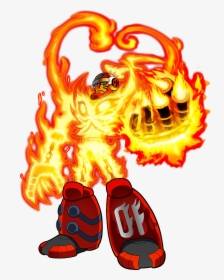 Transparent Provoke Clipart - Mighty Number 9 Pyro, HD Png Download, Free Download