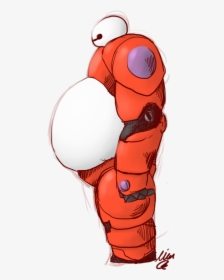 Transparent Big Hero 6 Clipart - Baymax Belly Out, HD Png Download, Free Download