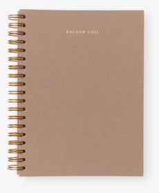 Pecan - Golden Coil Neutral Planner, HD Png Download, Free Download