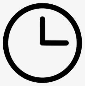 Clock Time Optimization Schedule Meeting Watch Interface - Windows 10 Information Icon, HD Png Download, Free Download
