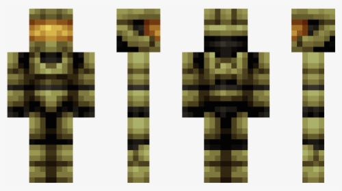 Skin De Master Chief Para Minecraft Pe, HD Png Download, Free Download