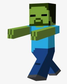 Pocket Edition Zombie Clipart Minecraft - Minecraft Png, Transparent Png, Free Download