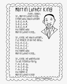 Day Clipart Martin Luther King Jr - Martin Luther King Jr Day Activities For Elementary, HD Png Download, Free Download