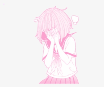 Transparent Cute Png Tumblr - Pink Anime Aesthetic Png, Png Download, Free Download