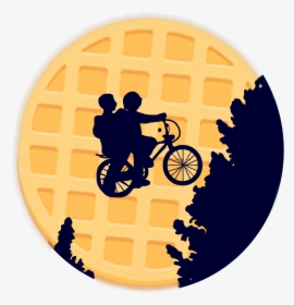 Transparent Bike Clip Art - Imagenes De Stranger Things Waffles, HD Png Download, Free Download