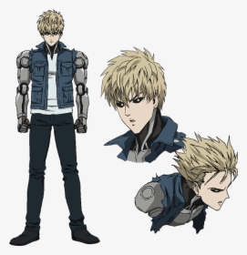 One Punch Man Png -view Fullsize Genos Image - Genos One Punch Man Characters, Transparent Png, Free Download