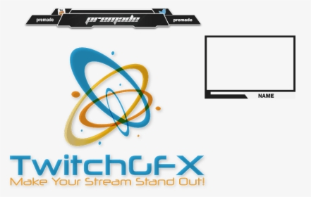 Blank Twitch Overlay - Stream Bar Overlay Template, HD Png Download, Free Download