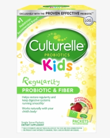 Culturelle® Probiotics Kids Regularity Packets - Culturelle Probiotic Fiber, HD Png Download, Free Download