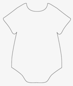 Transparent Baby Onesie Png - Baby Onesie Template Back, Png Download ...